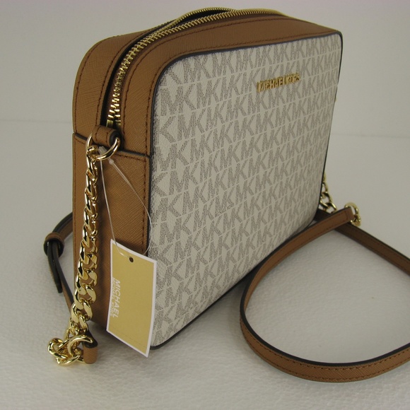 Michael Kors Jet Set Large EW Crossbody NWT 5565 - Picture 2 of 14